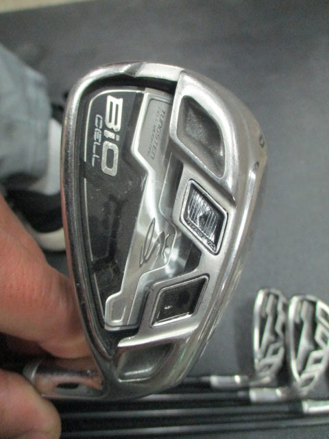 Used Cobra Bio Cell Iron Set 6-8, PW, GW Missing 9 Iron - RH