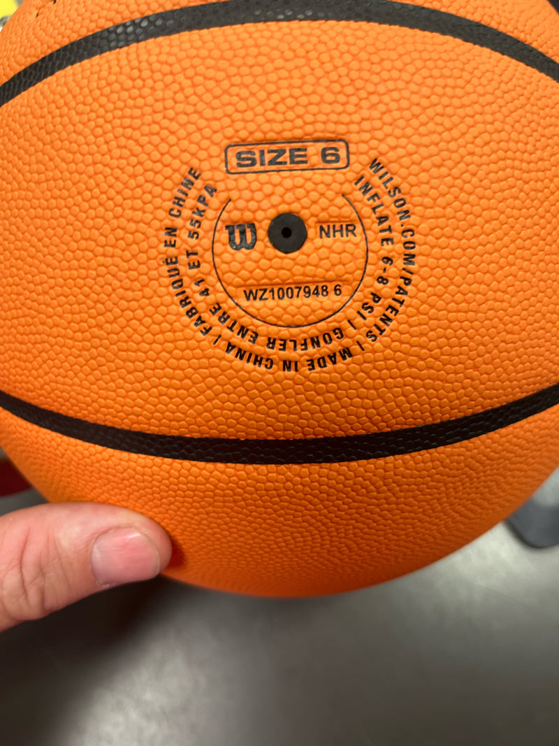 Load image into Gallery viewer, Used Wilson NCAA Final 4  EVO NXT Official Game Basketball Women's Size: 6
