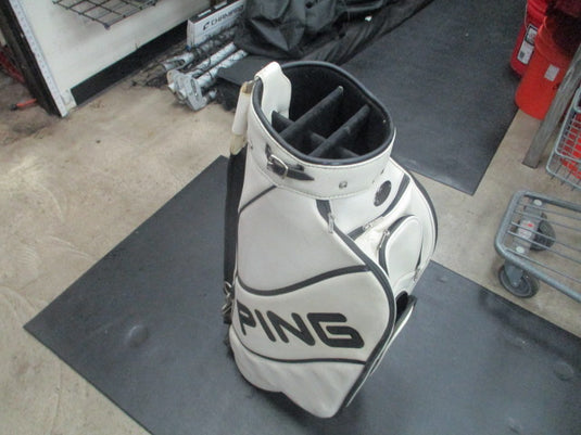 Used Vintage Ping Voyage Golf Cart Bag (Bag is Bent)