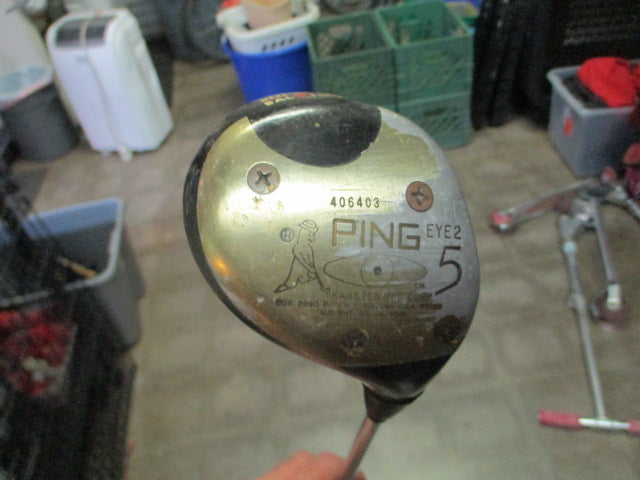 Load image into Gallery viewer, Vintage Ping EYE 2  Wooden 5 Wood Fairway Wood RH
