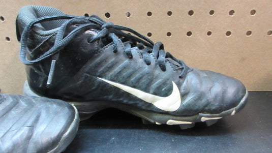 Used Nike Alpha Menace 2 Shark Football Cleats - Size Youth 4