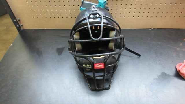 Load image into Gallery viewer, Used Rawlings Ai1 Baseball Catcher&#39;s Helmet and Mask Black 6 1/2 - 7 3/8
