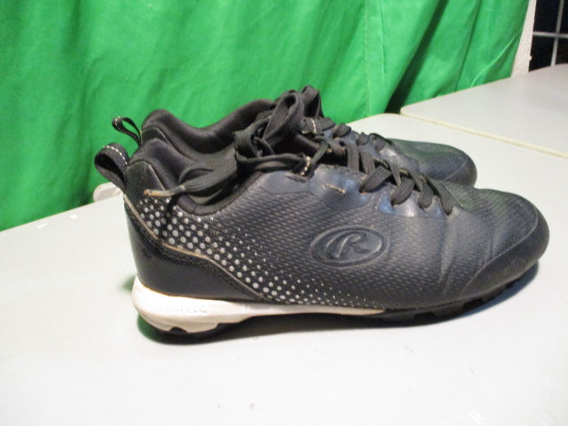 Load image into Gallery viewer, Used Rawlings Cool Flo Size 2 Baseball Cleats
