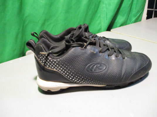 Used Rawlings Cool Flo Size 2 Baseball Cleats
