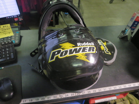Used Riddell Power Surge Football Shoudler Pads With Backplate Size Large