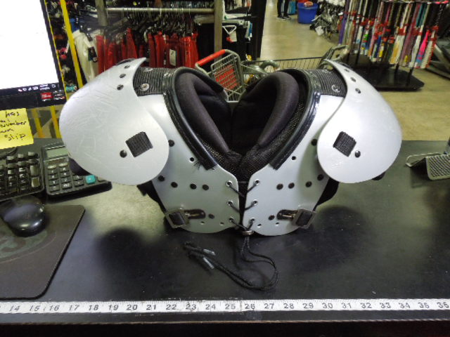 Load image into Gallery viewer, Used All Star Warlord SP100L Jr Football Shoulder Pads Size Large
