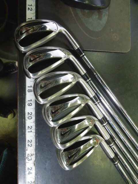 Load image into Gallery viewer, Used Nike Slingshot 7pc Right Hand Iron Set 5-9i and PW Set Needs Regrip
