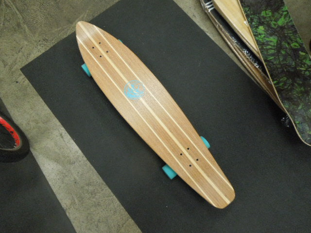 Load image into Gallery viewer, Used Dragon Complete Wood 44" Longboard with Natural Grip and Hellion2 Wheels
