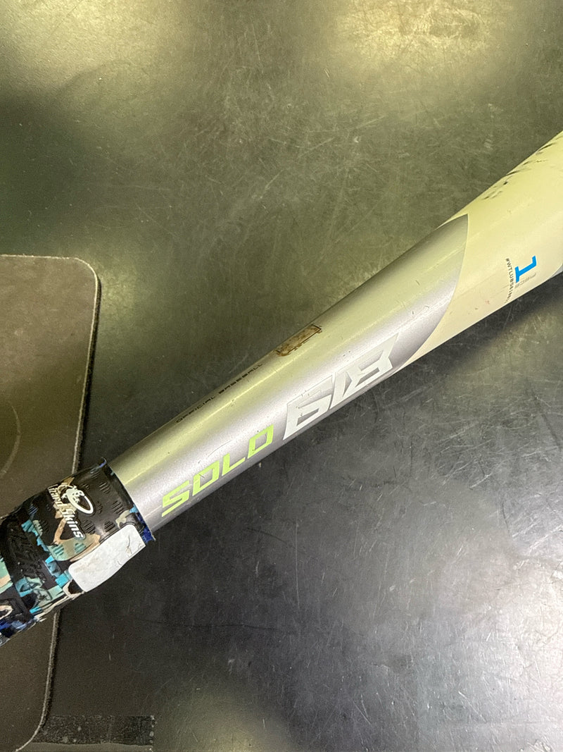 Load image into Gallery viewer, Used Louisville Slugger Solo 618 USA Baseball Bat 29 in 18 oz -11
