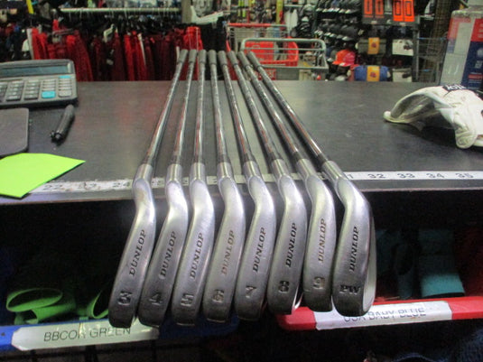 Vintage Dunlop DM Tech SST Right Hand 8pc Iron Set 3-9i,Pw
