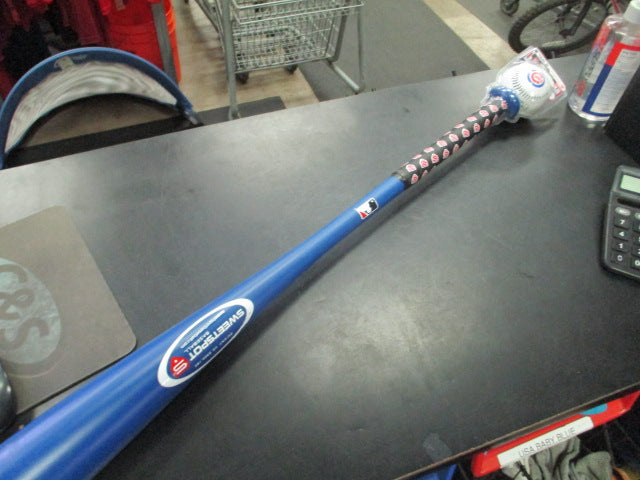 Load image into Gallery viewer, SweetSpot Chicago Cubs Plastic Bat w/ Ball
