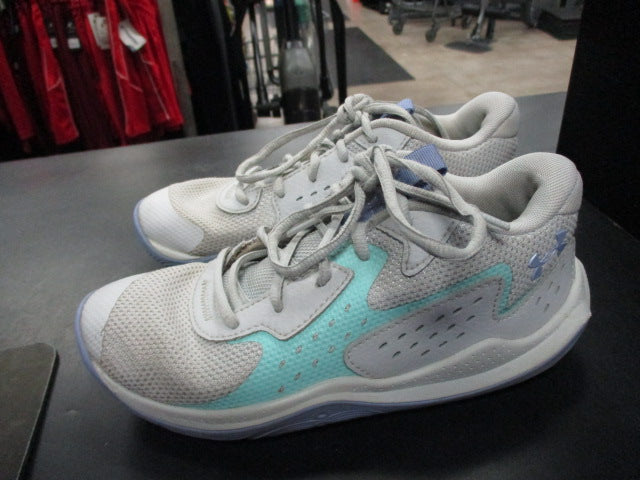 Load image into Gallery viewer, Used Under Armour Jet 23 Size Youth 3 Basketball Shoes

