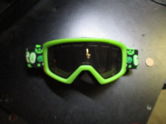 Used and damaged Green Giro Goggles