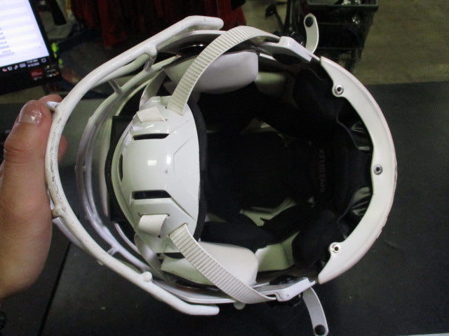 Load image into Gallery viewer, Used Riddell Speedflex White Football Helmet Size Youth Medium
