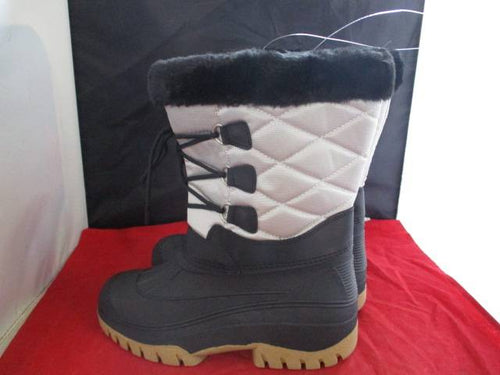 New WFS Ladies Sugarloaf Snow Boot Size 7 - Ivory
