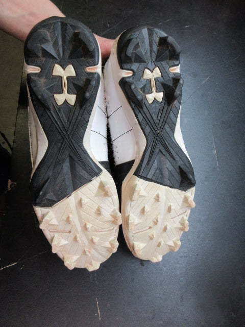 Load image into Gallery viewer, Used Under Armour Harper 7 Mid RM Baseball Cleats - Size 8
