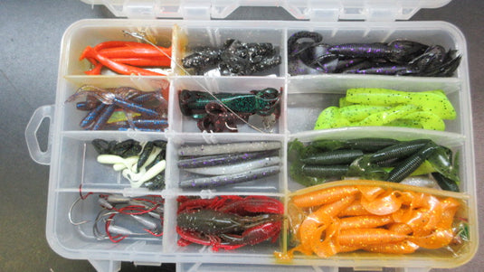 Used Bass Pro Shops Tackle Bag W/ Tackle Boxes