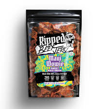 New Ripped Jerky Maui Wowie Beef Jerky - 2.5oz