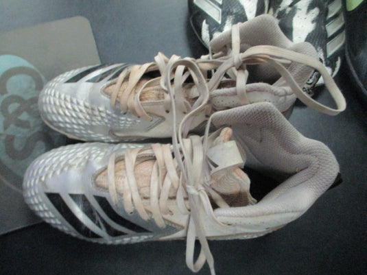 Used Adidas Let me Play Football Cleats Sz 4