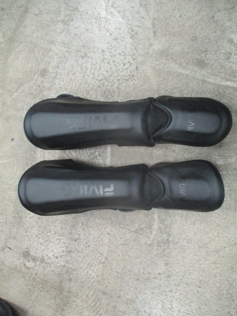 Used Fiving Muay Thai Shin Guards