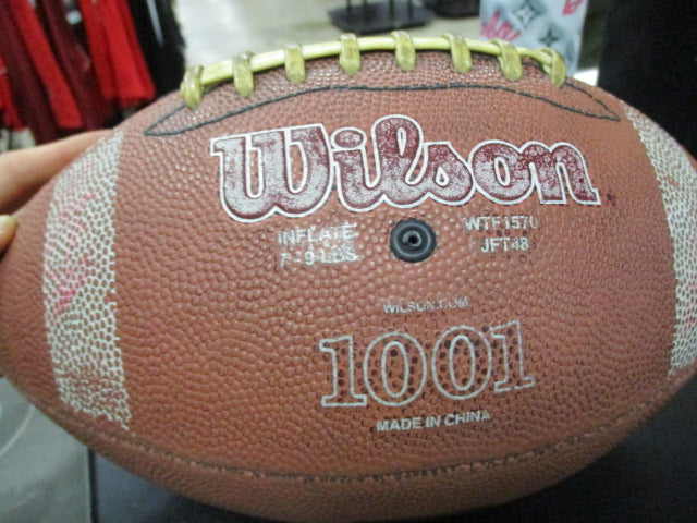 Load image into Gallery viewer, Used Wilson Official Size NCAA Football - Cut
