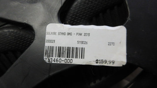 Used Callaway Solaire Golf Stand Bag w Carry Strap - stains and tear in bag