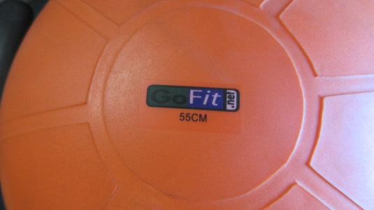 Used Gofit 55cm Orange Exercise Ball