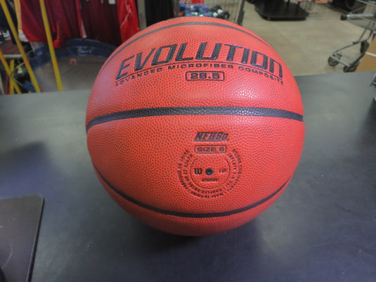 Used Wilson Evolution 28.5 Indoor Game Ball Size 6