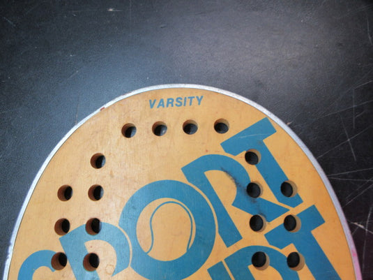 Used Vintage Sport Court Pro Varsity SLC Utah Wood Paddle