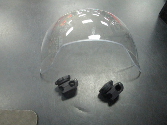 Load image into Gallery viewer, Used Oakley Clear Helmet Visor With Clips
