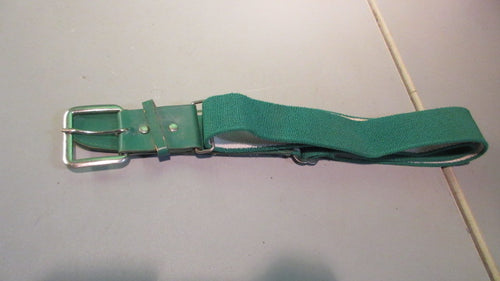 Used Green Adult Baseball/Softball Belt