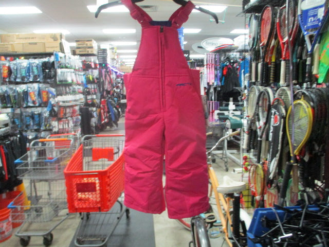 Load image into Gallery viewer, Used ARCTIX Pink Size 2T Snow Bibs

