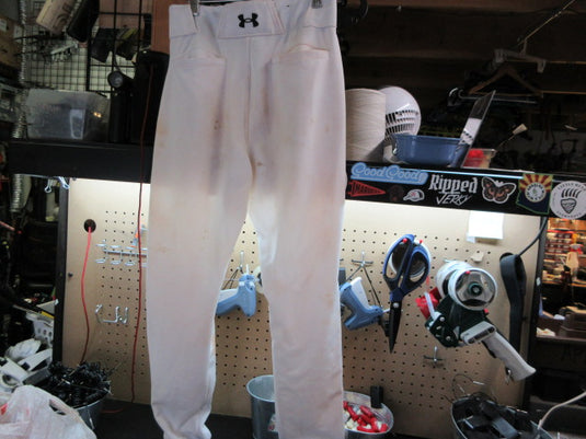 Used Under Armour Elastic Bottom Baseball Pants - Size Small