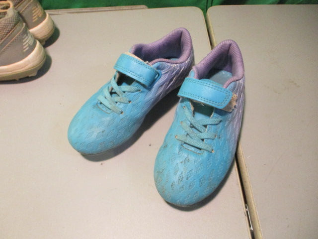 Load image into Gallery viewer, Used Daja Tuheall Size yth 11.5 soccer Shoes purple
