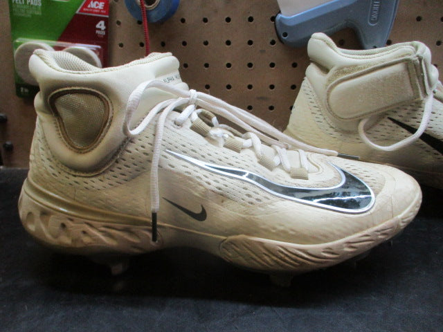Load image into Gallery viewer, Used Nike Alpha Huarache Elite 4 Mid Baseball Cleats - Size 10.5
