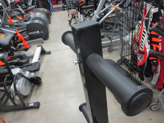 Yaheetech Olympic Plate Tree W/ 2 Barbell Holders