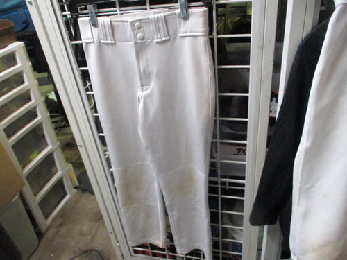Used Marucci White Open Bottom Baseball Pants Size Youth Large