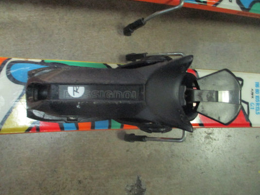 Used Scott P3 168cm Dual Tip Downhill Skis With Rossignol Bindings