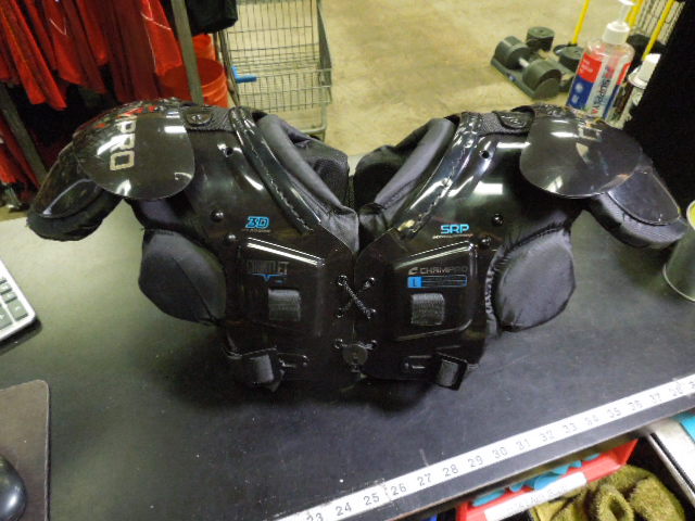 Load image into Gallery viewer, Used Champro Gauntlet V1 Football Shoulder Pads Size Large
