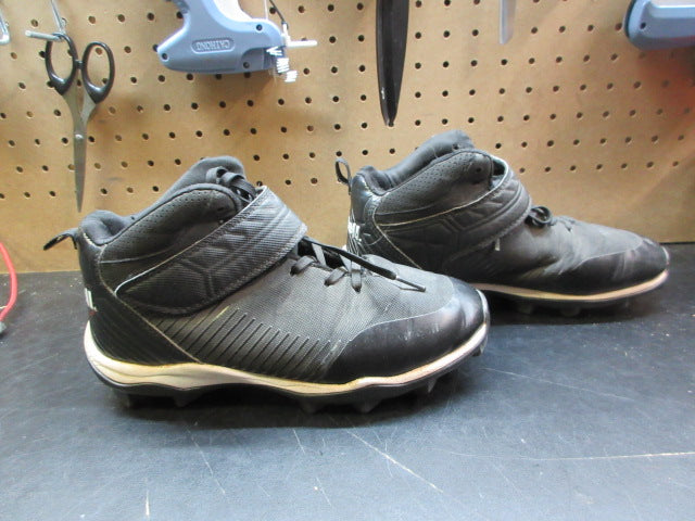 Load image into Gallery viewer, Used Riddell Heater Strap Football Cleats - Size 4.5

