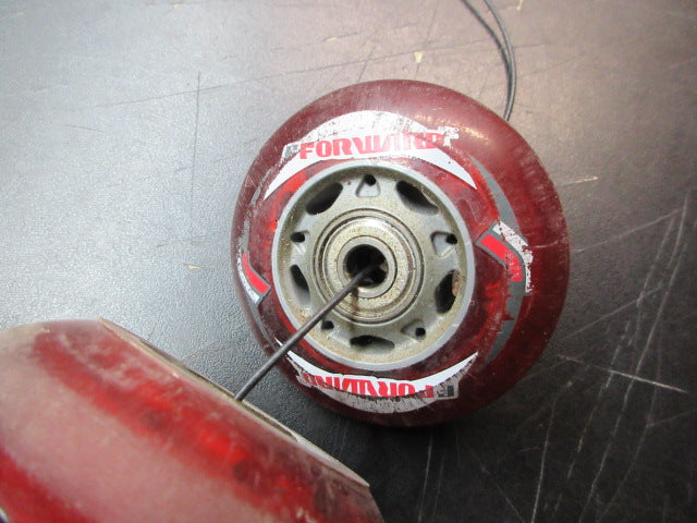 Load image into Gallery viewer, Used Forward Set of 8 INLINE SKATE WHEELS With Bearings
