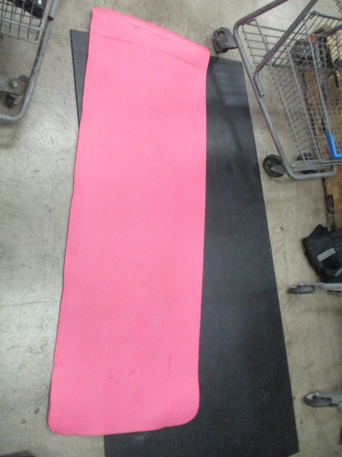 Used TKO Pink YOGA MAT With crry Strap