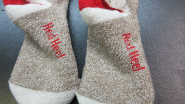 Load image into Gallery viewer, Used Fox River Red Heel Sock Monkey Socks Size Youth
