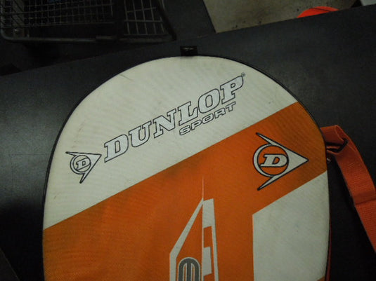 Used Dunlop 6Hundred Orange Tennis Racquet 27" with Branded Carry Bag
