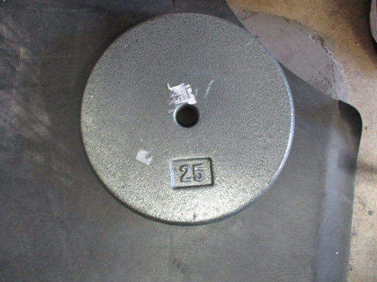 Used Cap 25LB Weight Plate