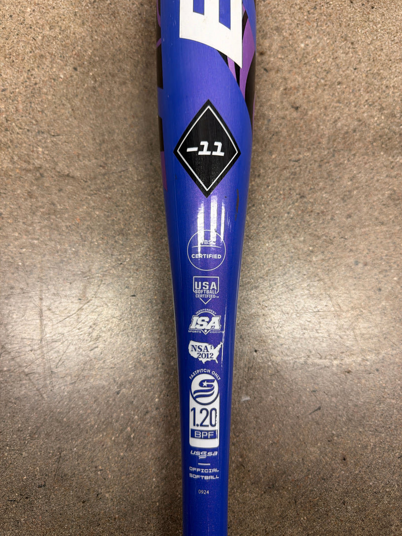 Load image into Gallery viewer, Used Easton Amethyst 33" -11 Fastpitch Softball Bat
