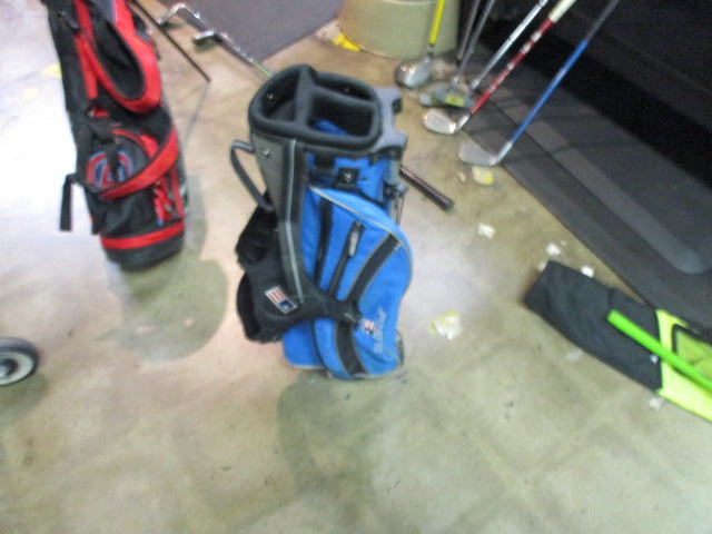 Load image into Gallery viewer, Used USKG JR Stand Golf Bag Blue
