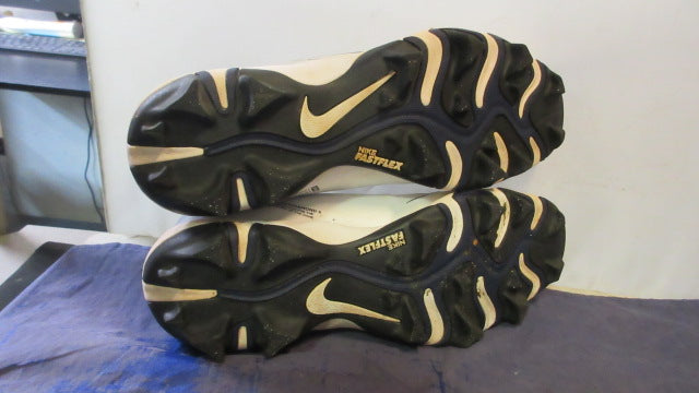 Load image into Gallery viewer, Used Nike Hyperdiamond 4 Cleats Adult Size 8 - wear on side
