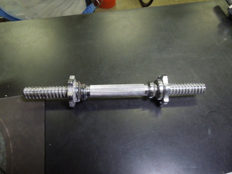 Load image into Gallery viewer, Used Standard Dumbbell Handle with Spinlocks
