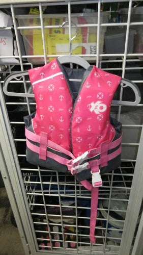 Used X2O PInk Life Jacket Youth Size Child
